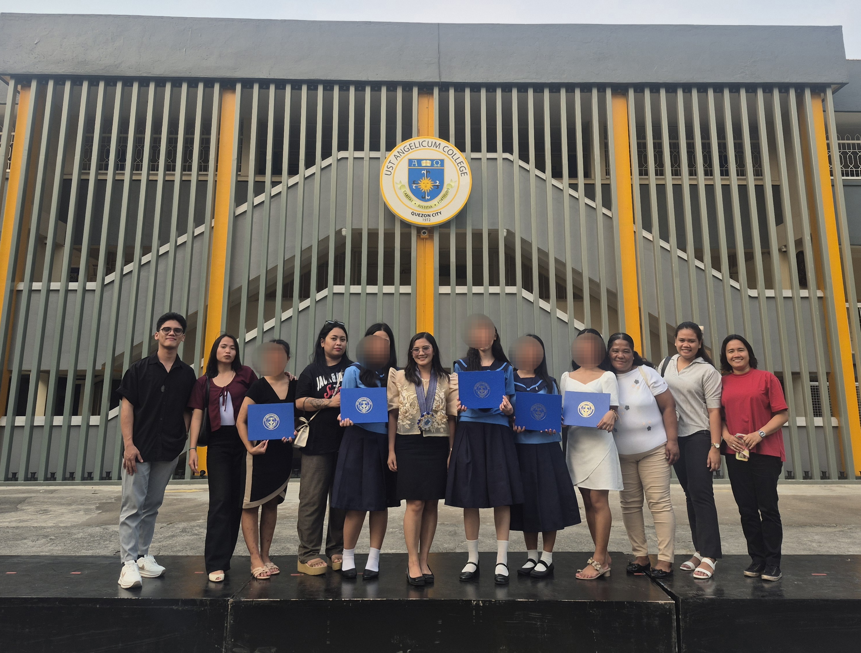 UST Angelicum College, Quezon City ceremony